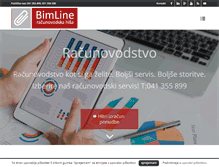 Tablet Screenshot of bim-line.si